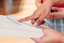 reviewing contact details